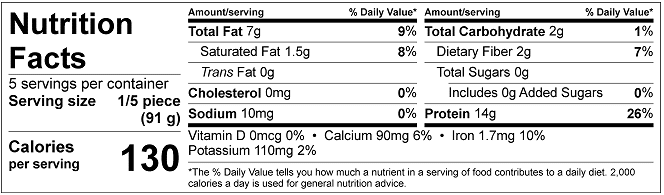 High Protein Super Firm Vacuum Pack