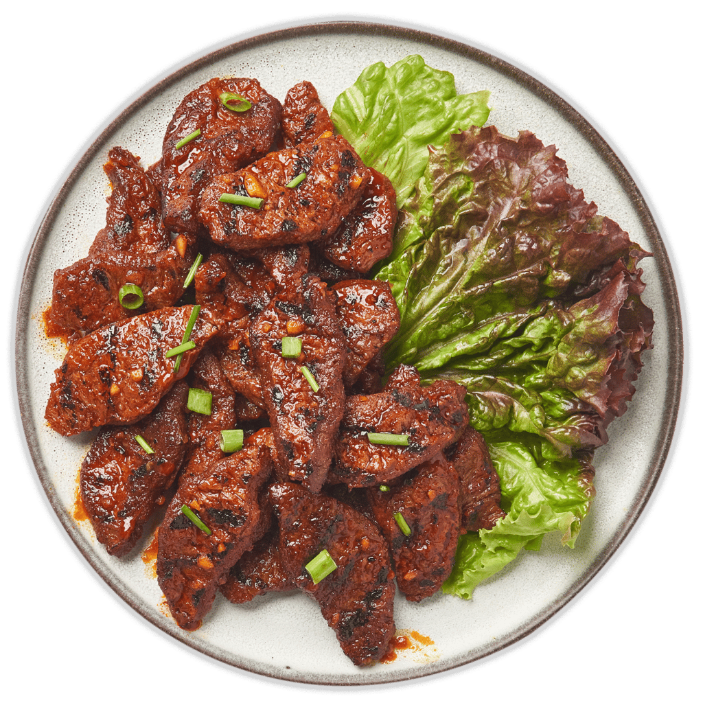 gochujang plant-based steak